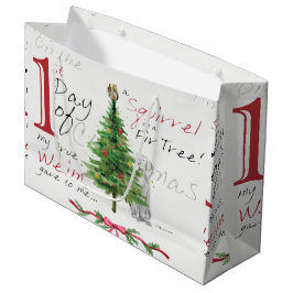 ERSTER TAG VON WEIHNACHTEN WEIMS GROßE GESCHENKTÜTE