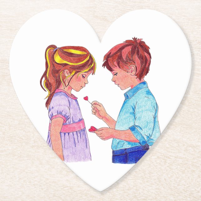Erster Valentinischer Untersetzer (Vorderseite)