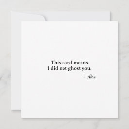 Erster Valentins-Fuchs Cupid - hat nicht ghosted Karte