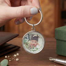 Erster Vatertag Benutzerdefiniertes Baby-Foto | Mi
