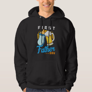 Erster Vatertag Celebrationbeer VS Milk Vater und Hoodie