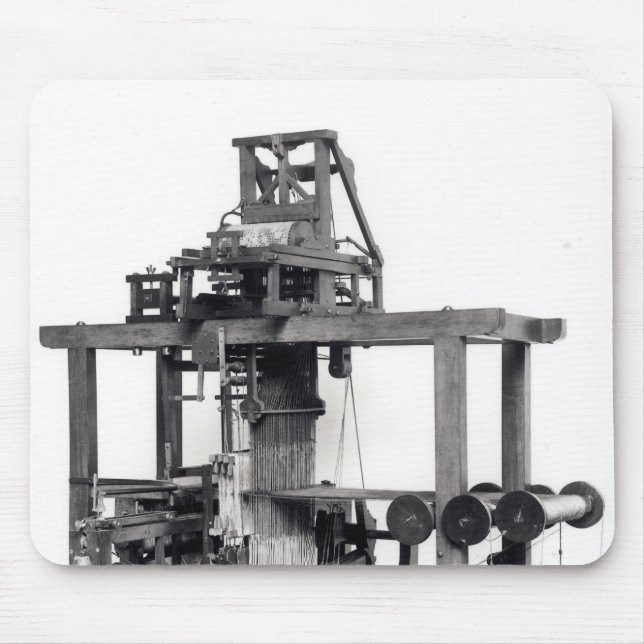 Erster völlig automatisierter Webstuhl Mousepad (Vorne)