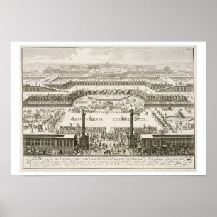 Erster Vorschlag für den Schonbrunner Palast, Wien Poster