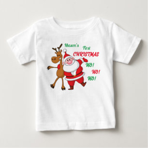 Erster Weihnachtsbaby-T - Shirt