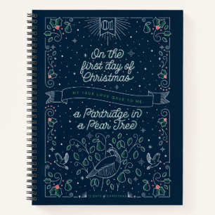 Erster Weihnachtsfesttag - Uni-Ruled Notizbuch