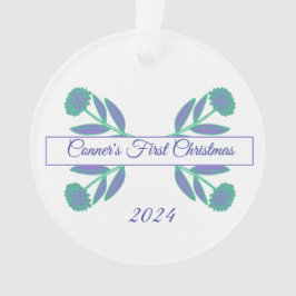 Erster Weihnachtsschmuck Ornament