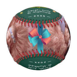 Erster Weihnachtsstopp für Fotos Baseball