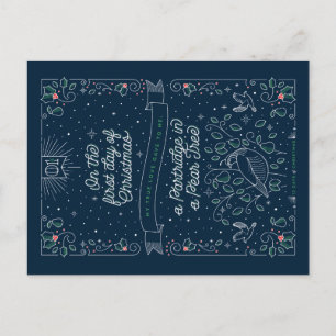 ERSTER WEIHNACHTSTAG / Weihnachtskarte Feiertagspostkarte