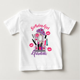 Erster Wellness-Center Make up Birthday Girl   Baby T-shirt