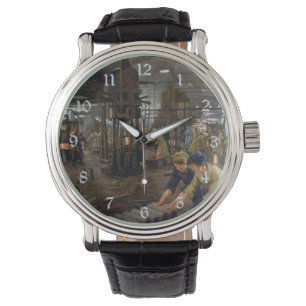 Erster Weltkrieg 1918 Frauen arbeiten in einer Mun Armbanduhr
