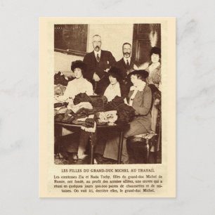 Erster Weltkrieg, Gezwitscher für die Soldaten Postkarte