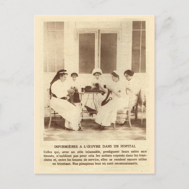 Erster Weltkrieg, Gezwitscher für die Soldaten Postkarte (Vorderseite)