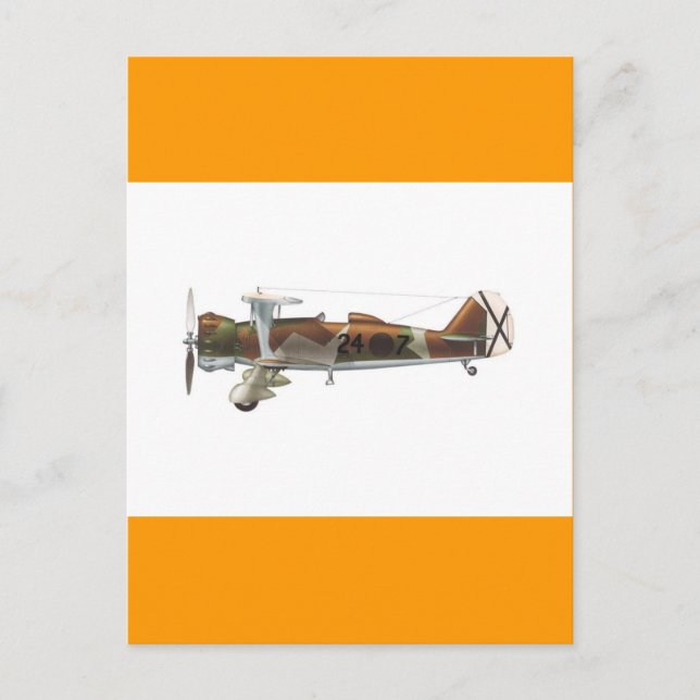 Erster Weltkrieg Kämpfer Postkarte (Vorderseite)
