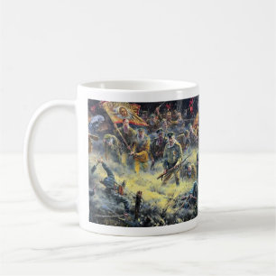 Erster Weltkrieg Russland Angriff der Toten Männer Kaffeetasse