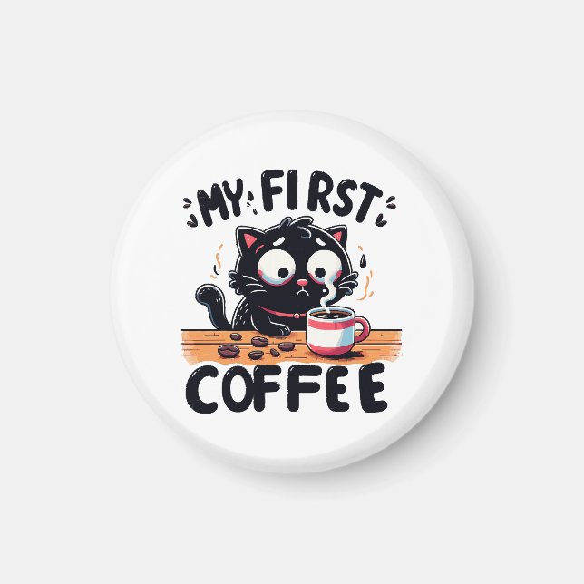 Erstes Black Coffee Adventure Magnet (Vorne)