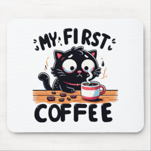 Erstes Black Coffee Adventure Mousepad