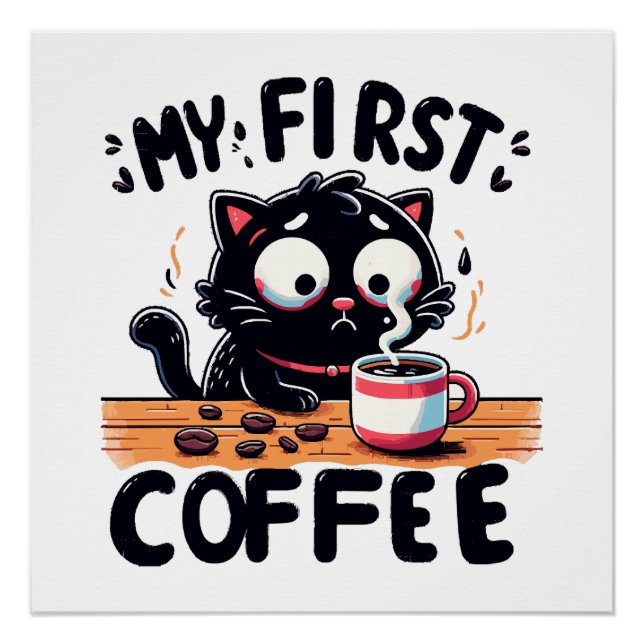 Erstes Black Coffee Adventure Poster (Vorderseite)