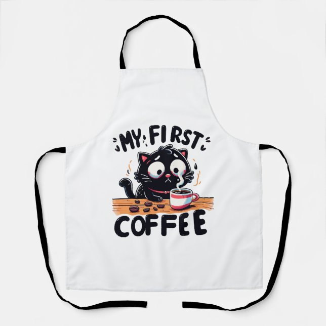 Erstes Black Coffee Adventure Schürze (Vorderseite)