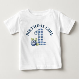 Erstes Blaubeer-Geburtstags-T-Shirt für Kinder Baby T-shirt
