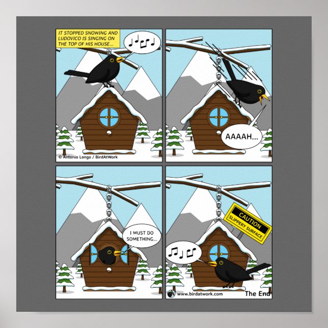 Erstes Comic Poster (Vorne)