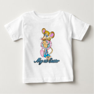 Erstes das Ostern-T-Shirt des Babys mit niedlicher Baby T-shirt