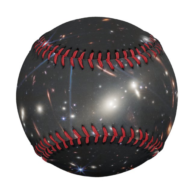 Erstes Deep Field of Universe von James webb Baseball (Vorderseite)