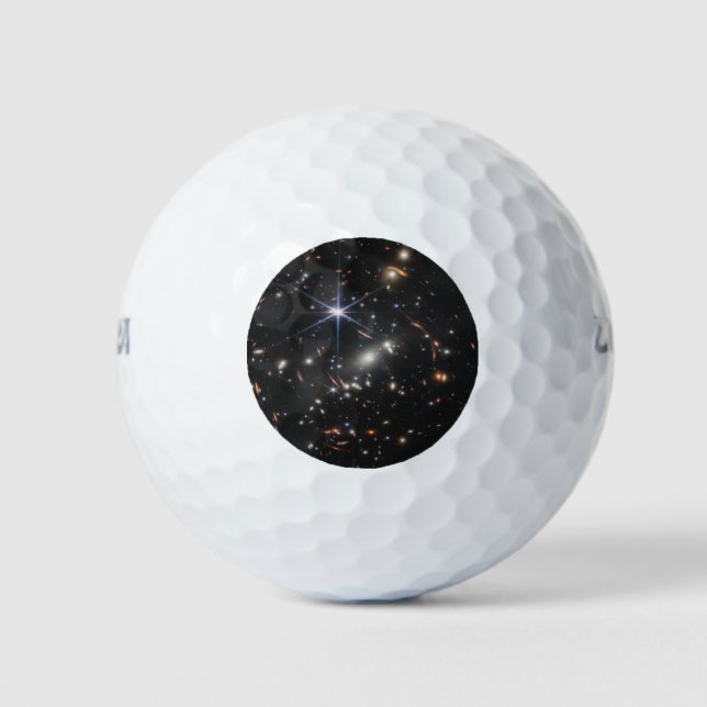 Erstes Deep Field of Universe von James webb Golfball (Vorderseite)