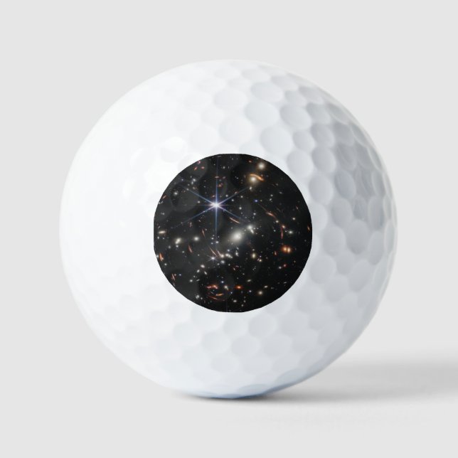 Erstes Deep Field of Universe von James webb Golfball (Vorderseite)