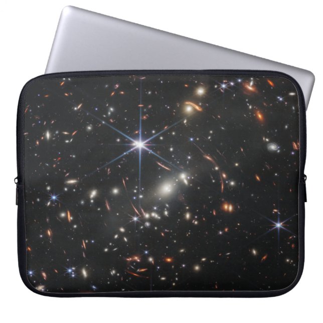 Erstes Deep Field of Universe von James webb Laptopschutzhülle (Vorderseite)
