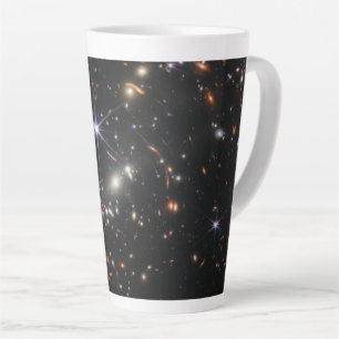 Erstes Deep Field of Universe von James webb Milchtasse