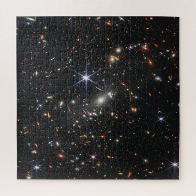 Erstes Deep Field of Universe von James webb Puzzle (Vertikal)