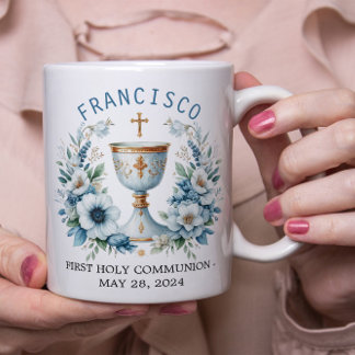 Erstes Ereignis der Heiligen Kommunion Kaffeetasse