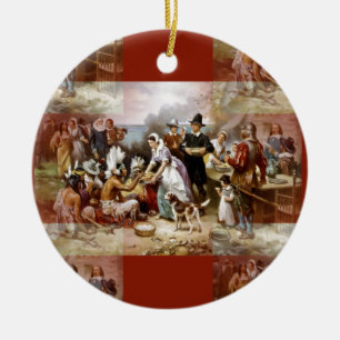 erstes Erntedankfest Keramik Ornament