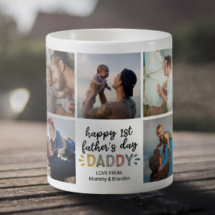 Erstes Foto vom Vater am Vatertag Kaffeetasse