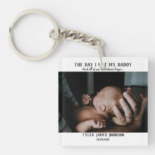 Erstes Foto zum Vatertag Schlüsselanhänger