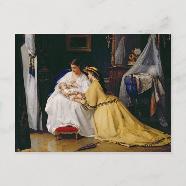 Erstes geborenes, 1863 postkarte (Vorderseite)