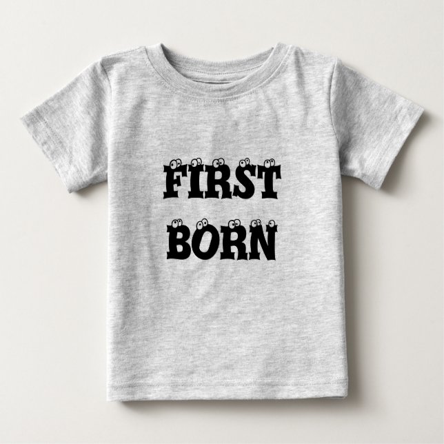 Erstes geborenes baby t-shirt (Vorderseite)