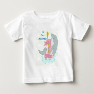 Erstes Geburtstags-Baby-T-Shirt Baby T-shirt
