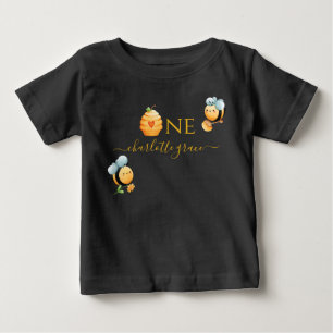 Erstes Geburtstags-Bee-Day-Baby-T-Shirt Baby T-shirt