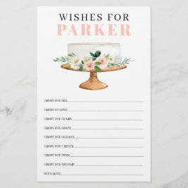 Erstes Geburtstagsspiel Moderne rosa Blumenmädchen