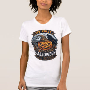 Erstes Halloween als Bruder Kürbis Wolf Mond_1 T-Shirt