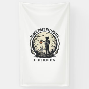 Erstes Halloween-Mama Vintage-spooky-Mond-Shirt_1 Banner