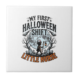 Erstes Halloween-Nurse-Spooky-Moon-Kostüm für Säug Fliese