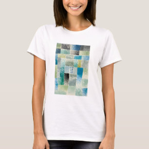 Erstes Haus in einem Gemälde von Paul Klee T-Shirt