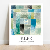 Erstes Haus in einem Vergleich von Paul Klee