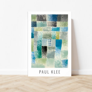 Erstes Haus in einer Siedlung (1926) Paul Klee Poster