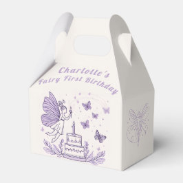 Erstes Kerzenlicht verzaubert - Geburtstag Geschenkschachtel