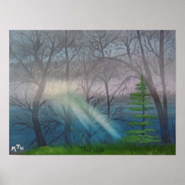 Erstes Licht Poster (Vorne)