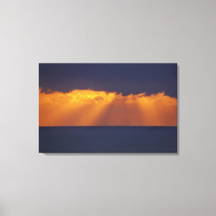 Erstes Licht über Tasman Sea, Australien Leinwanddruck