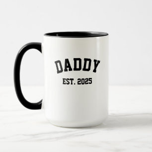 Erstes Mal Mama und Papa Tasse Set Neue Eltern Sch